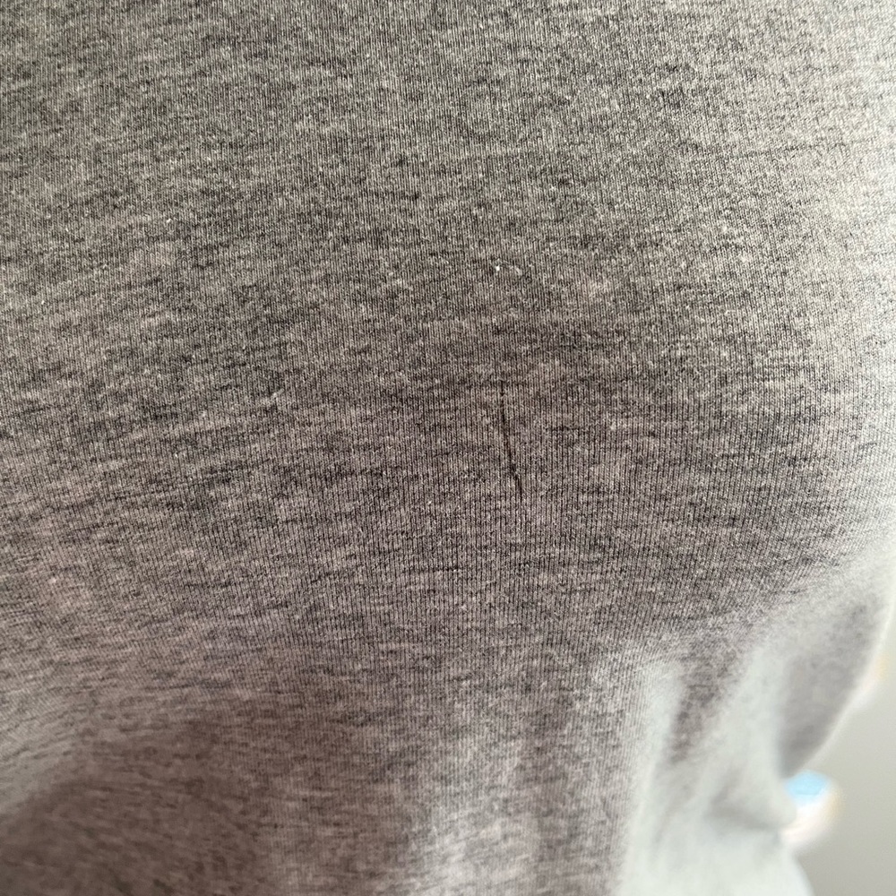 2 Short Sleeve Tops (Pink & Gray)- Used - Picture 6 of 10